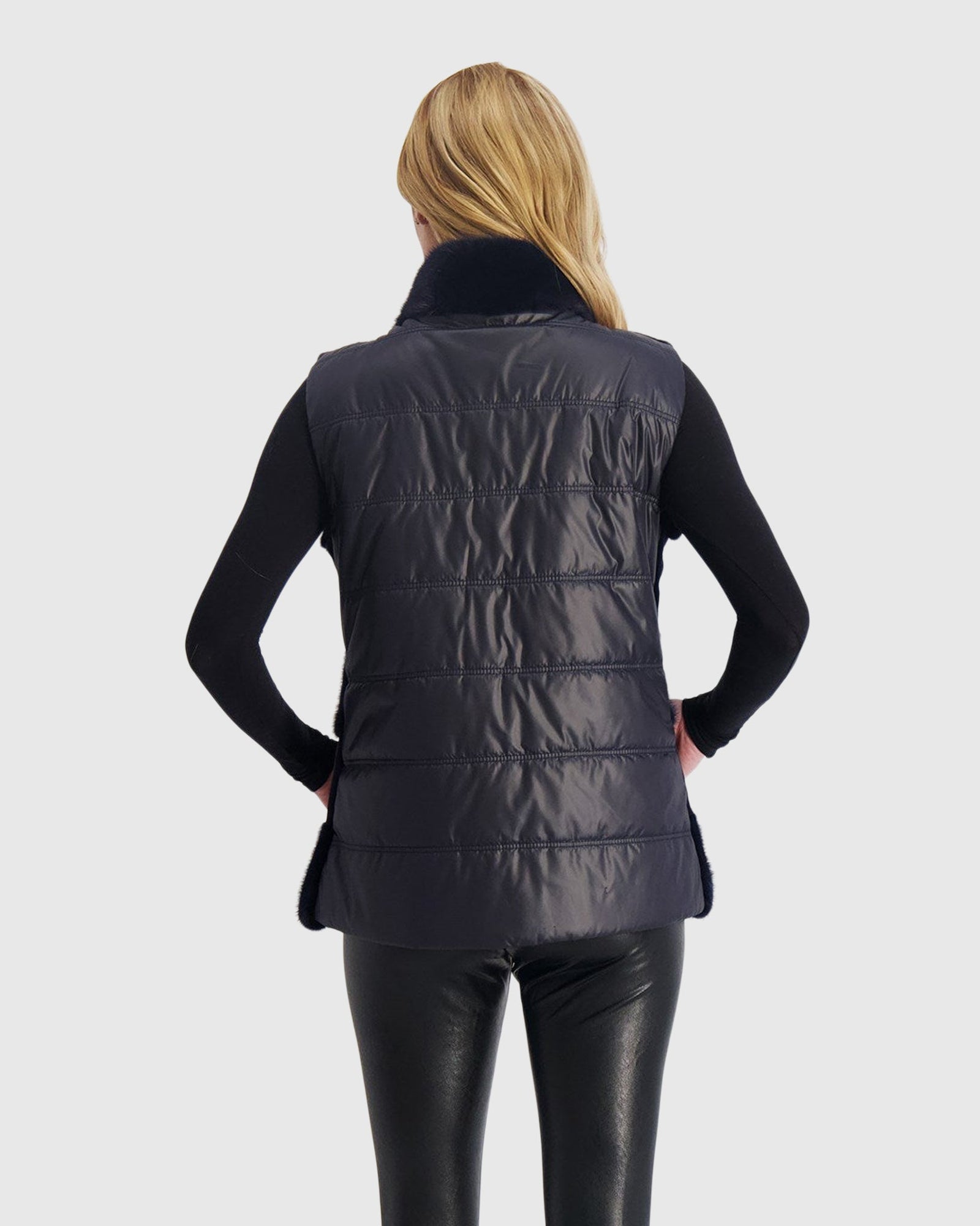 Mink Vest | Admiral Blue (V1)