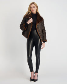 Reversible Mink Jacket | Scanbrown (V2)