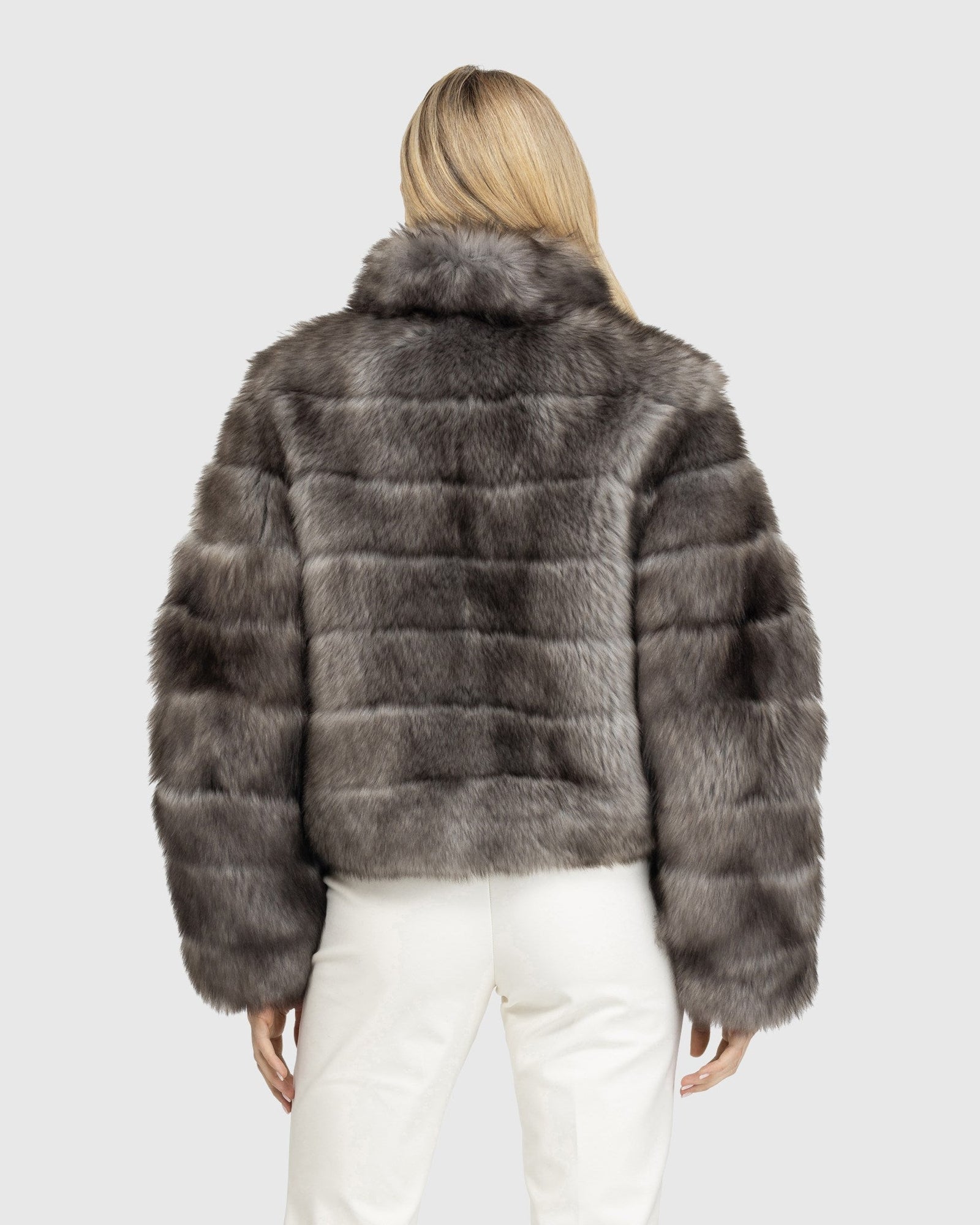 Reversible Select Shearling Lamb Jacket | Chocolate Tipped