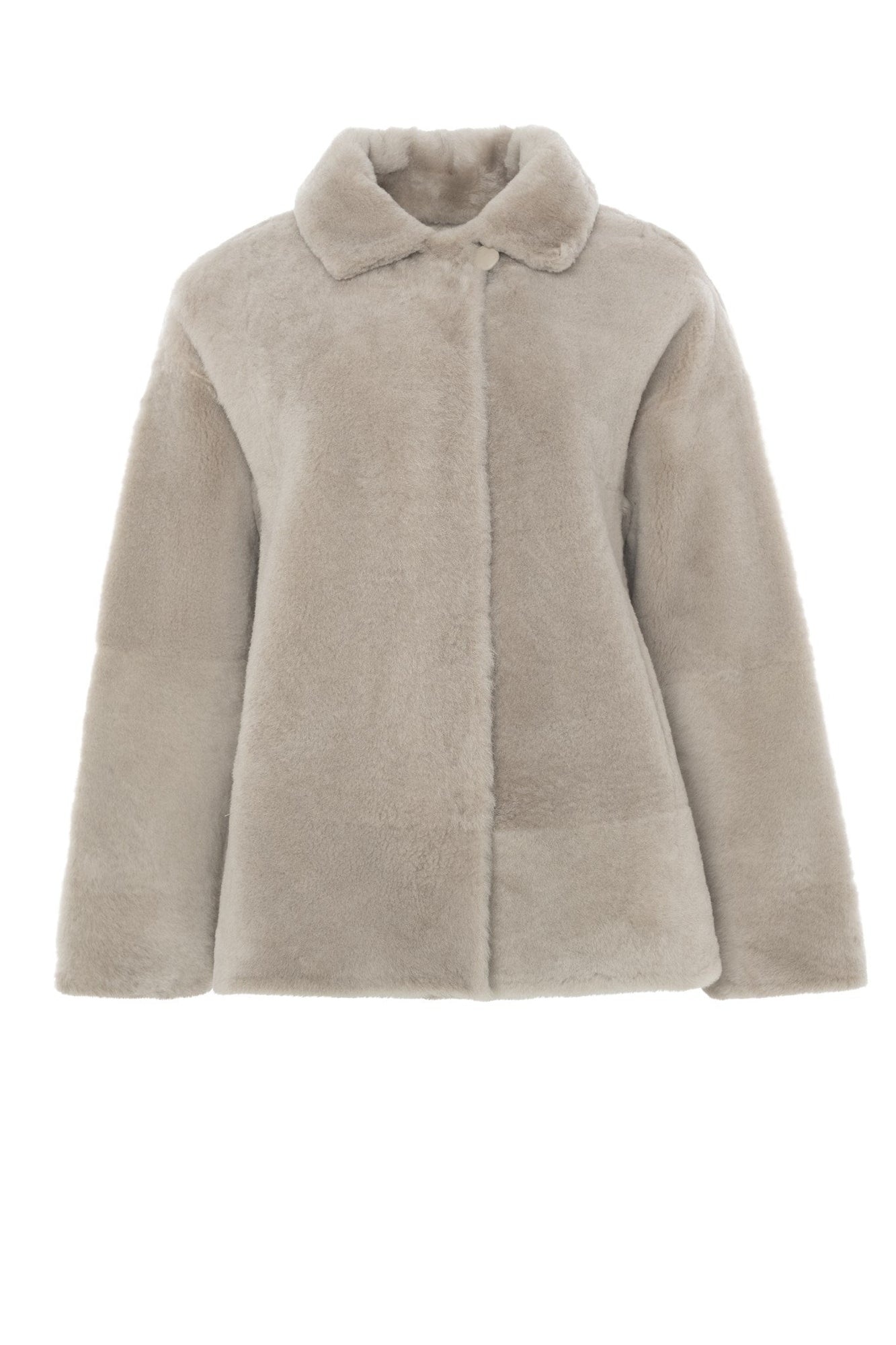 Reversible Shearling Lamb Jacket | Women | Beige