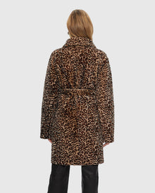 Reversible Shearling Lamb Stroller, Belt | Mini Lprd/Gold