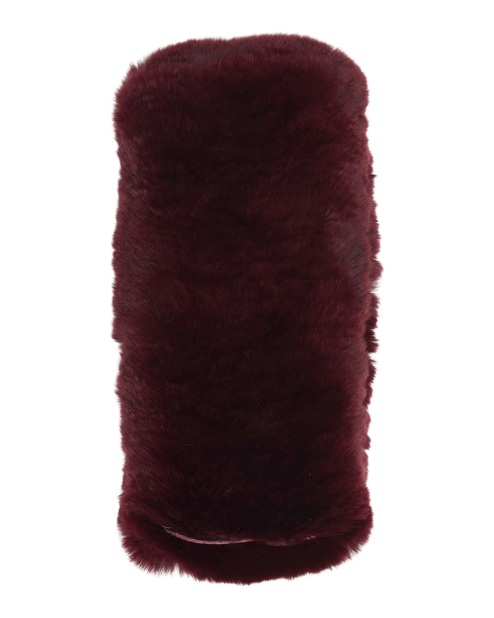 Rex Rabbit Dual Neck Warmer And Headband | Women | Burgundy