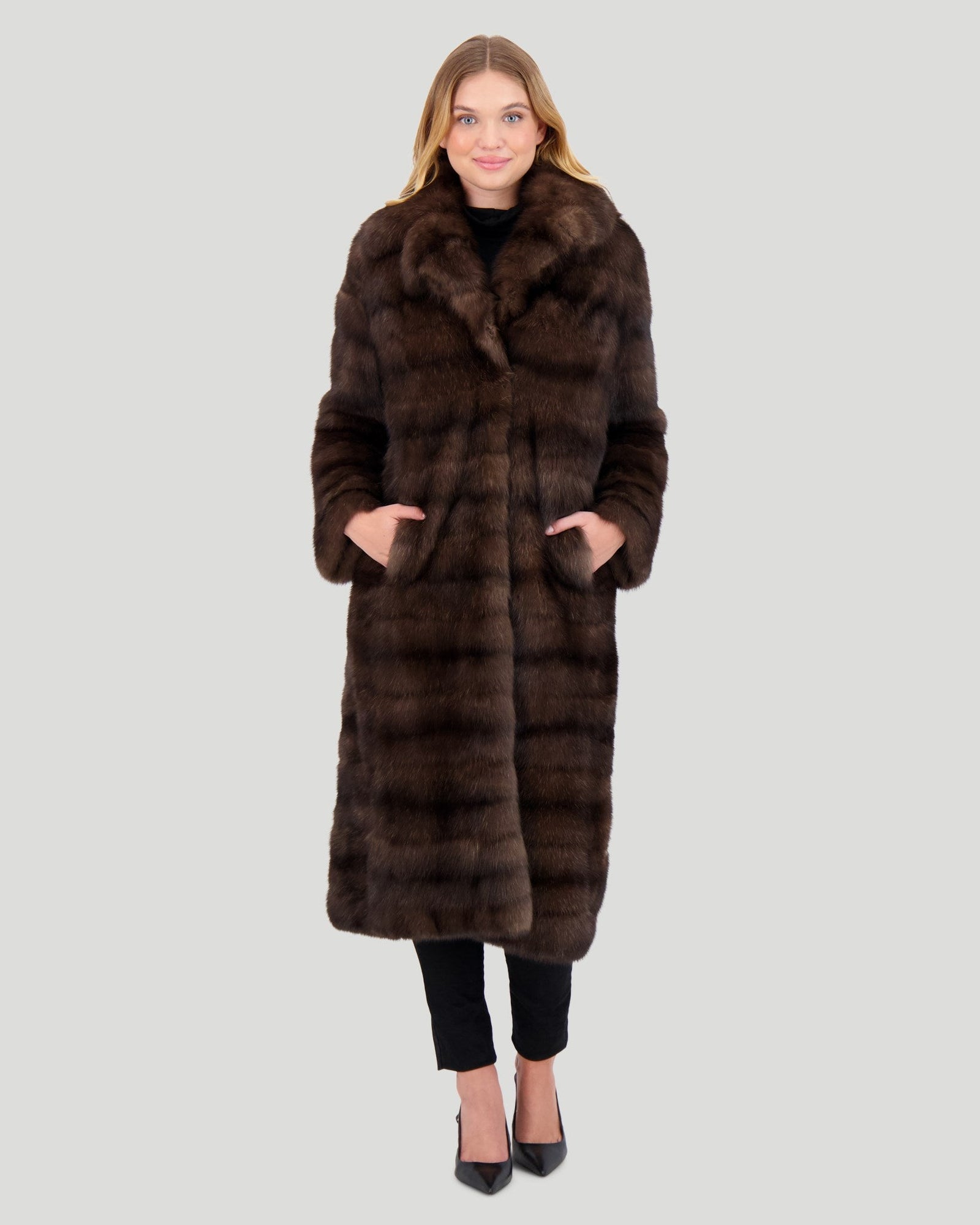 Sable Coat | Women | Silvery