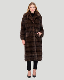 Sable Coat | Women | Silvery (Pre-Order)