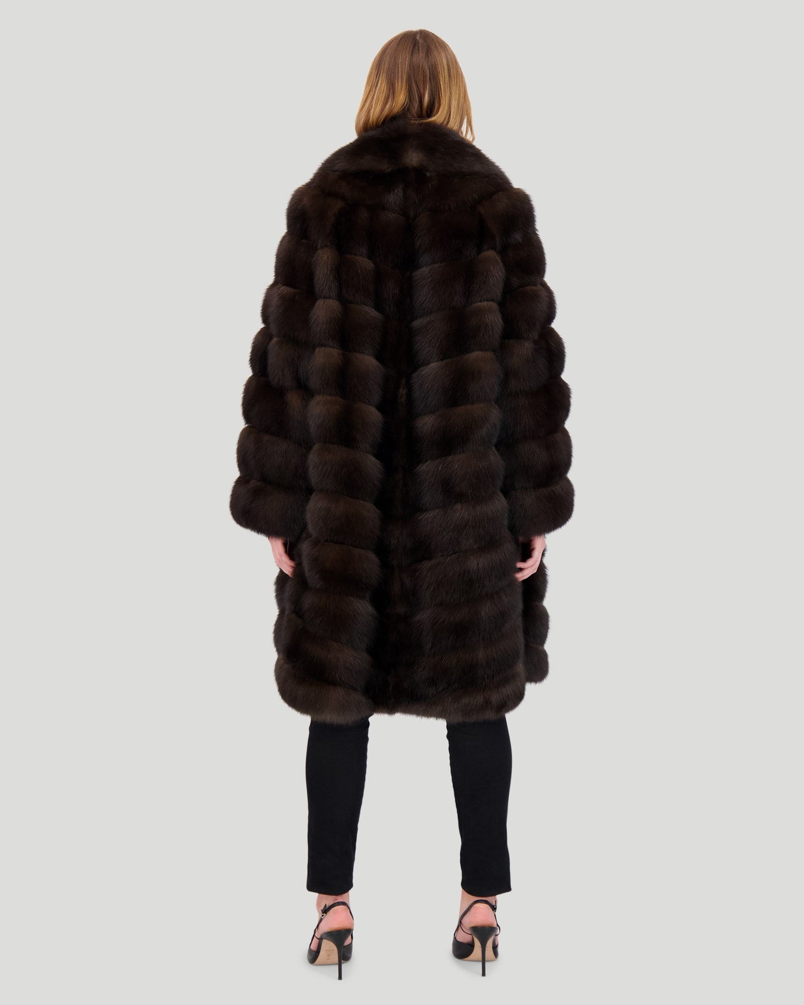 Sable Coat | Women | Dark Brown