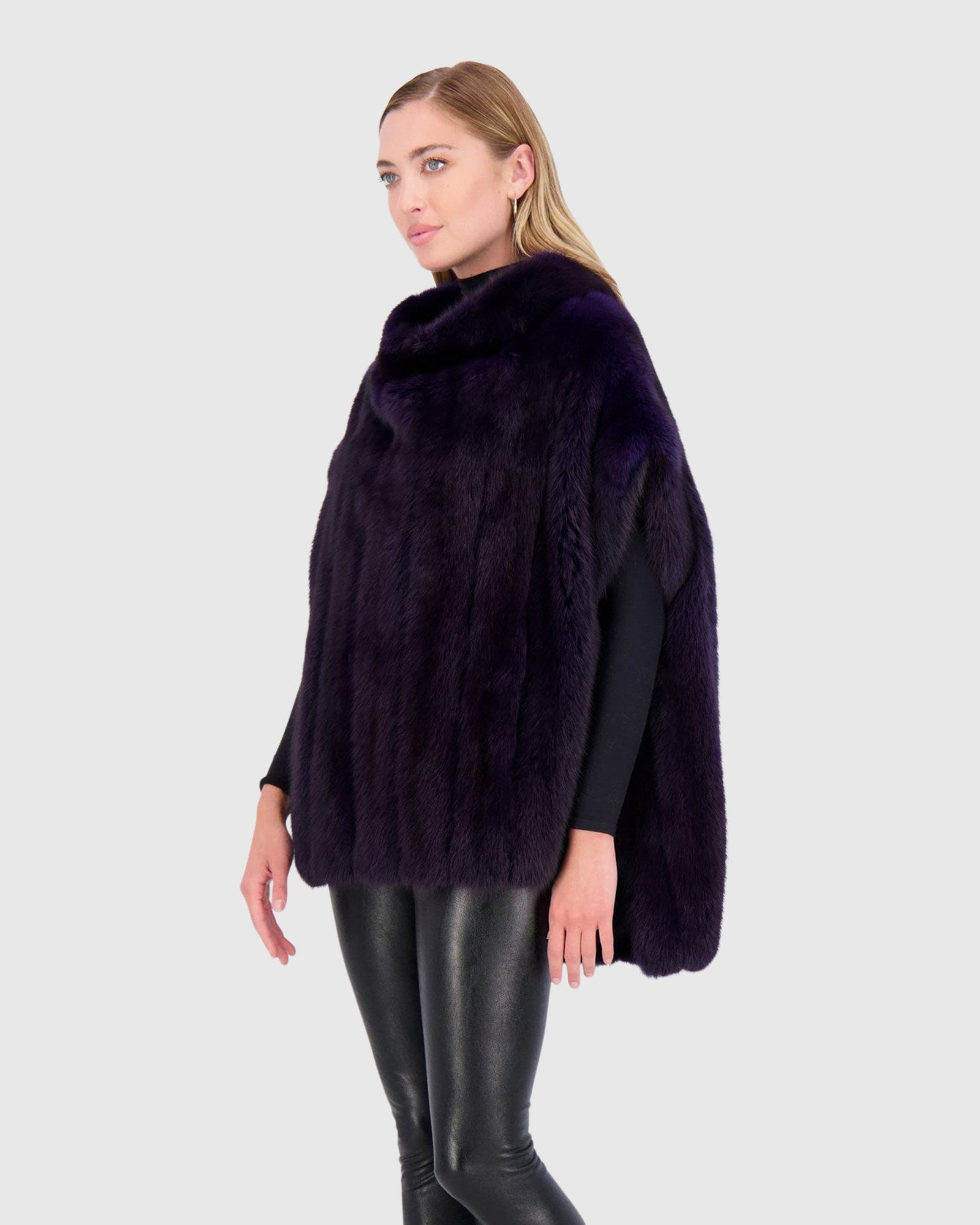 Sable Pullover Cape | Figue
