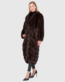 (PRE-ORDER) Sable Short Coat | Silvery 0