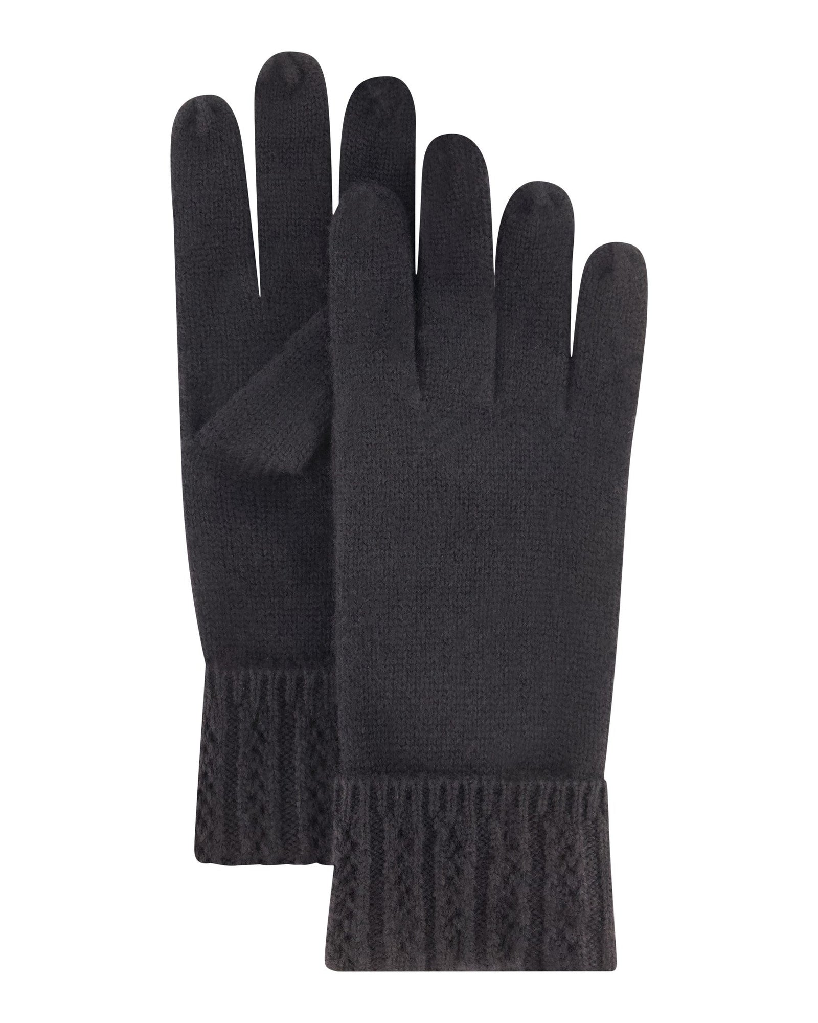 Select Cashmere Gloves | Women | Black (V2)