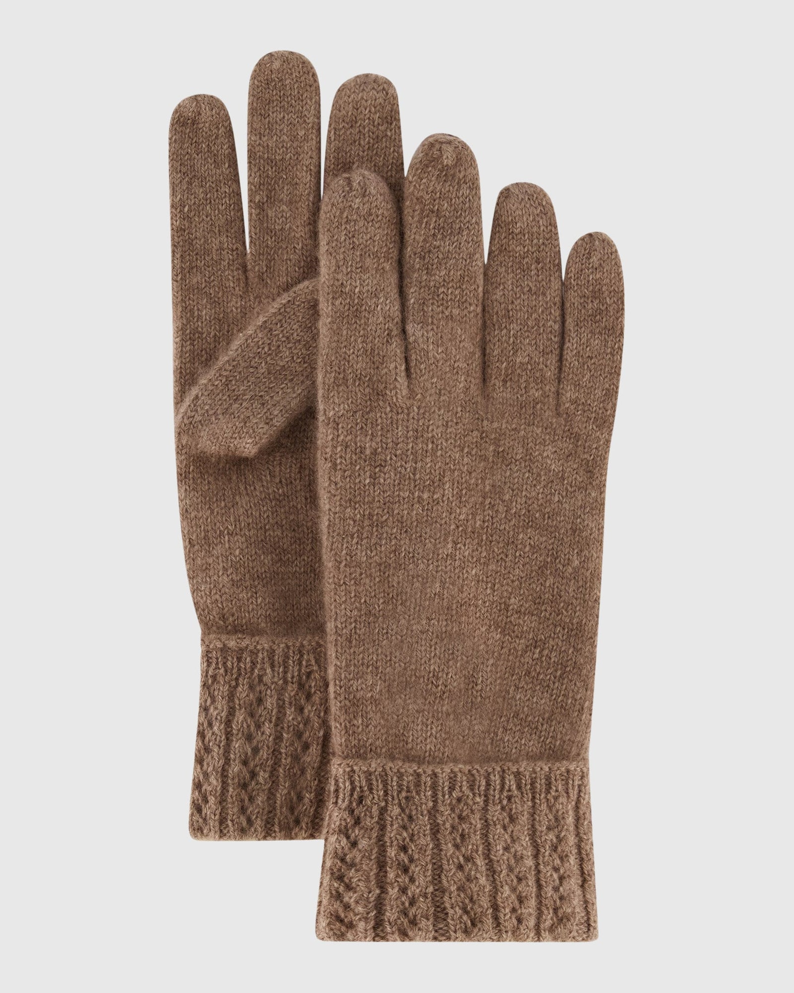 Select Cashmere Gloves | Khaki