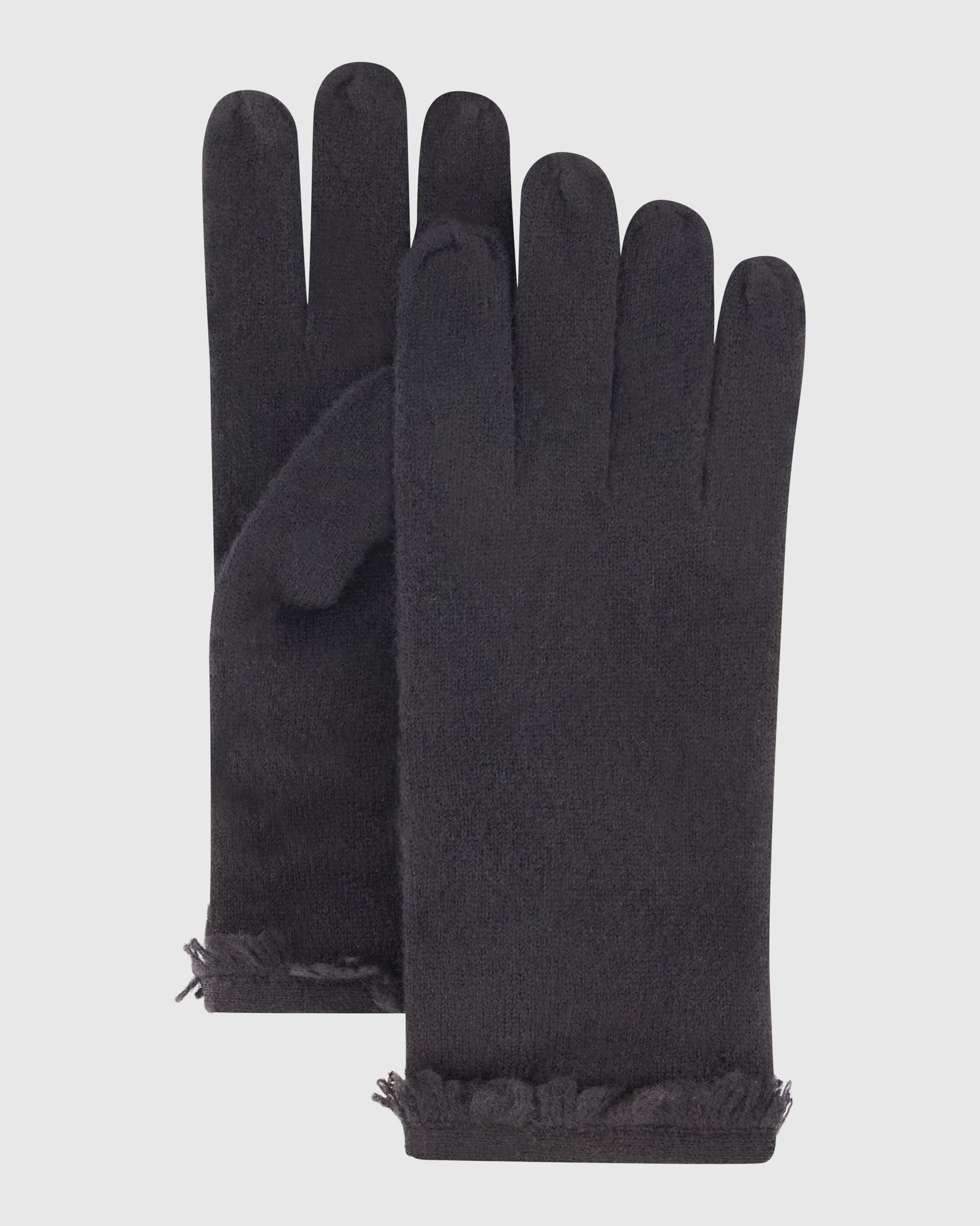 Select Cashmere Gloves | Black (V2)