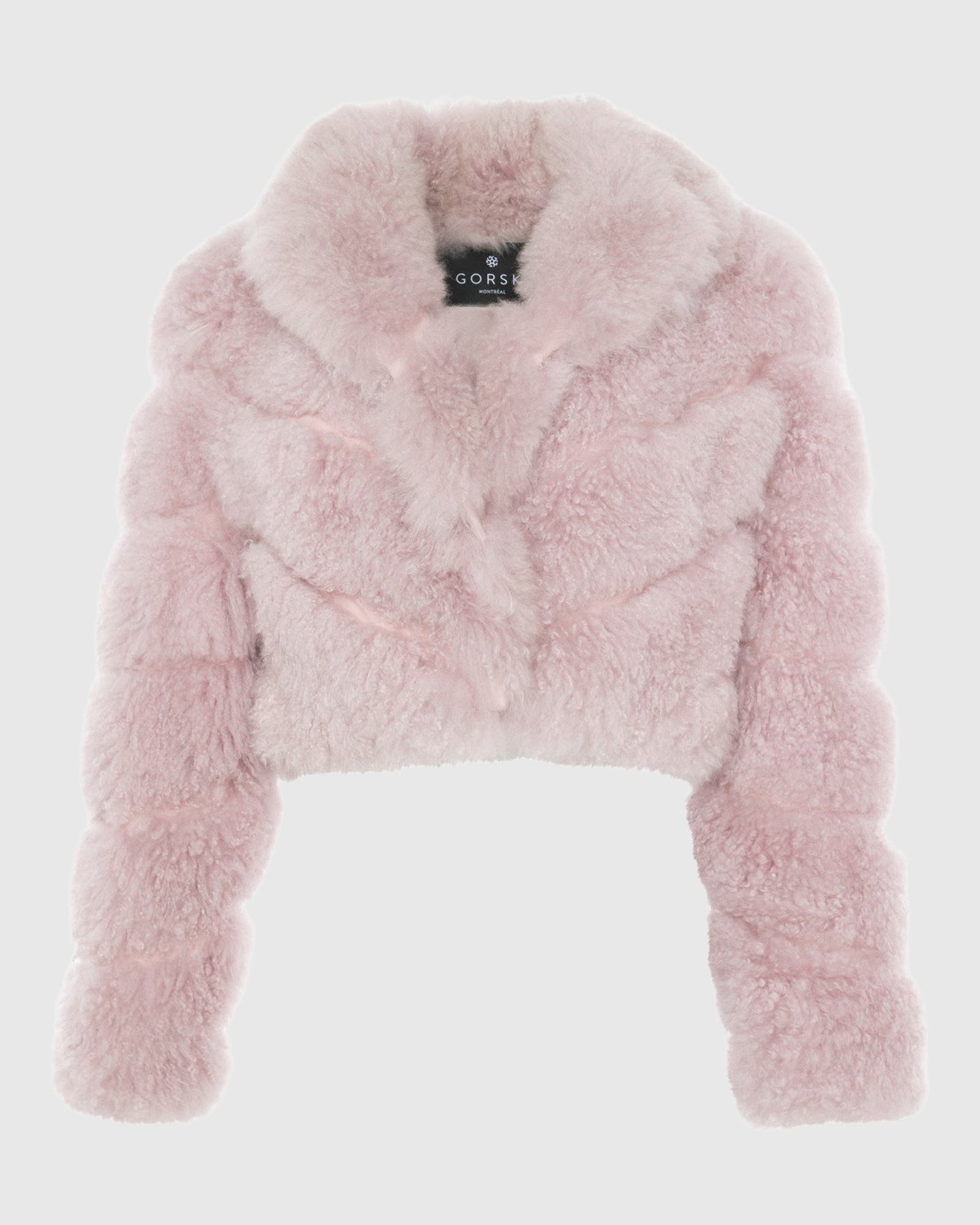 Select Cashmere Goat Bolero | Light Pink