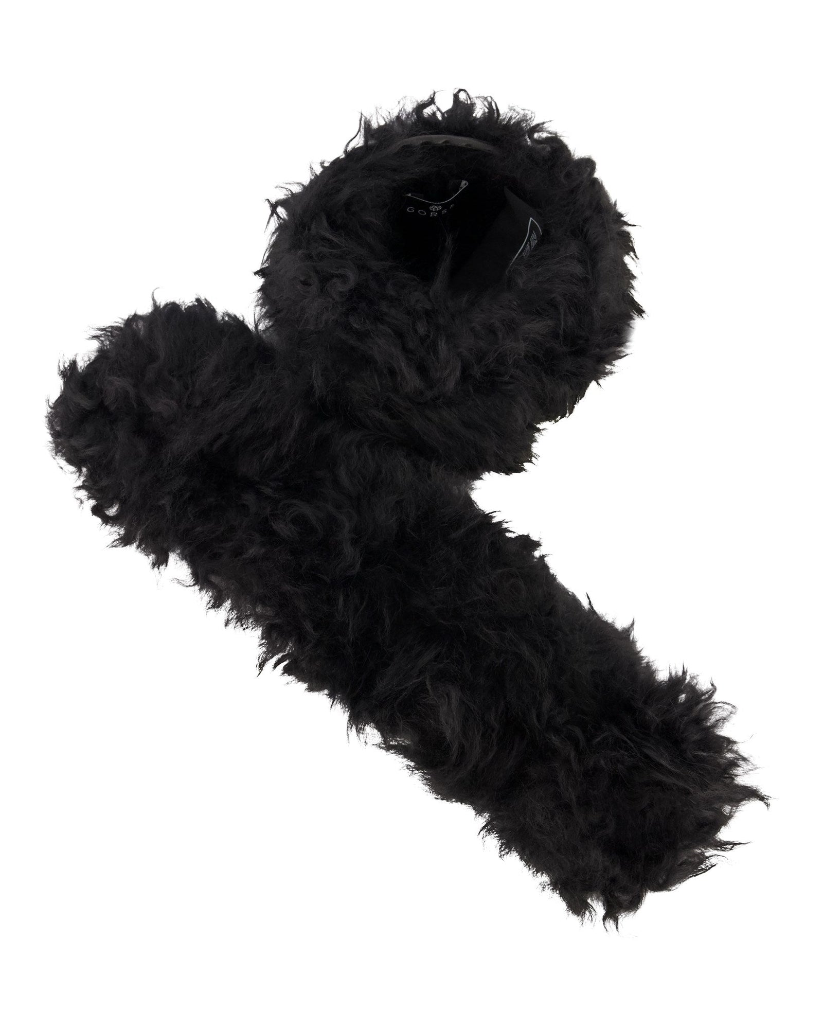 Select Cashmere Goat Cuffs | Women | Black