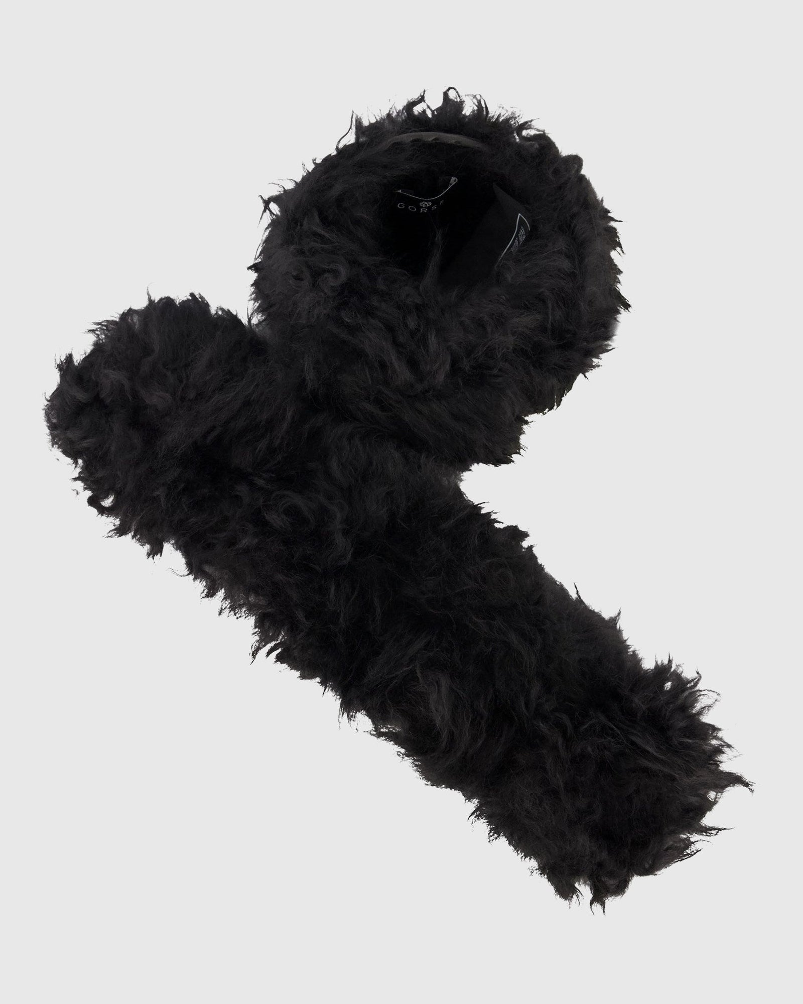 Select Cashmere Goat Cuffs | Black