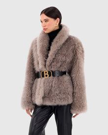 Select Cashmere Goat Jacket | Beige