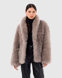 Select Cashmere Goat Jacket | Beige