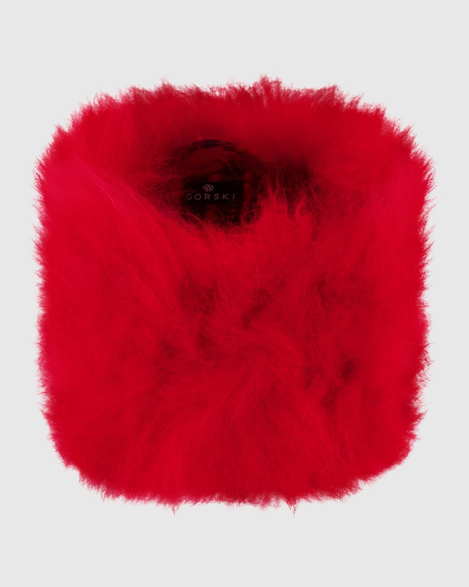 Select Cashmere Goat Knit Headband | Red