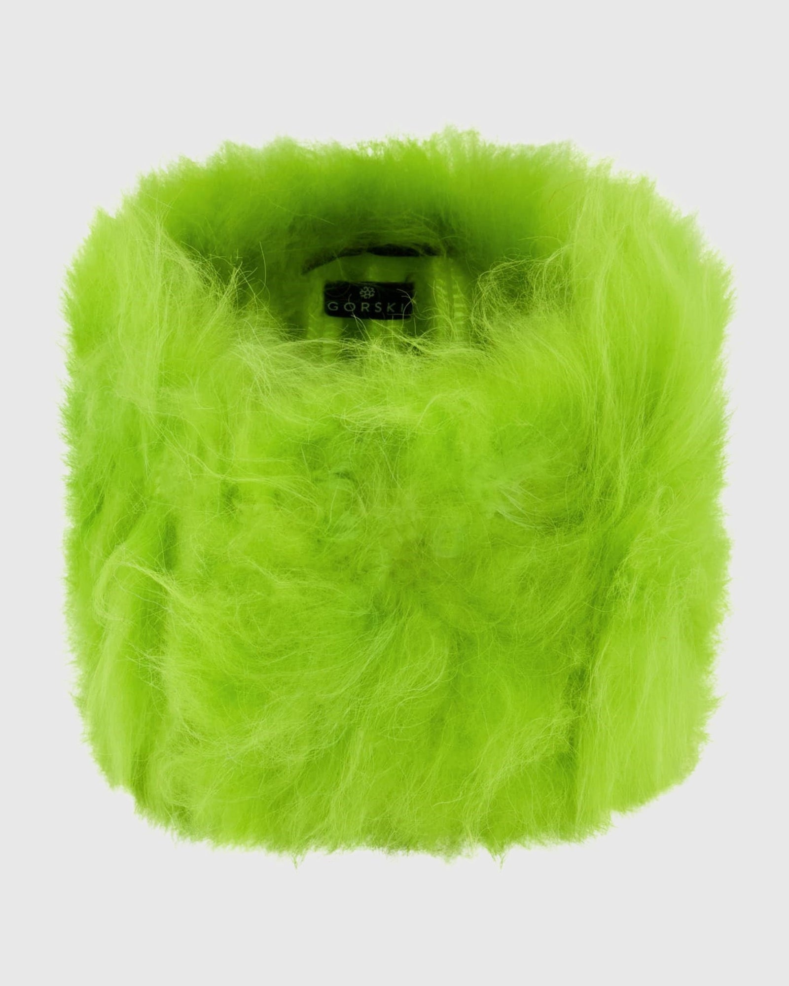 Select Cashmere Goat Knit Headband | Light Green