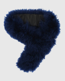 Select Cashmere Goat Pull-Through Scarf | Navy