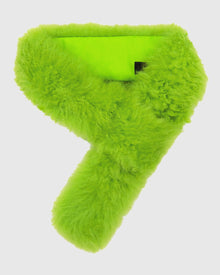 Select Cashmere Goat Pull-Through Scarf | Light Green