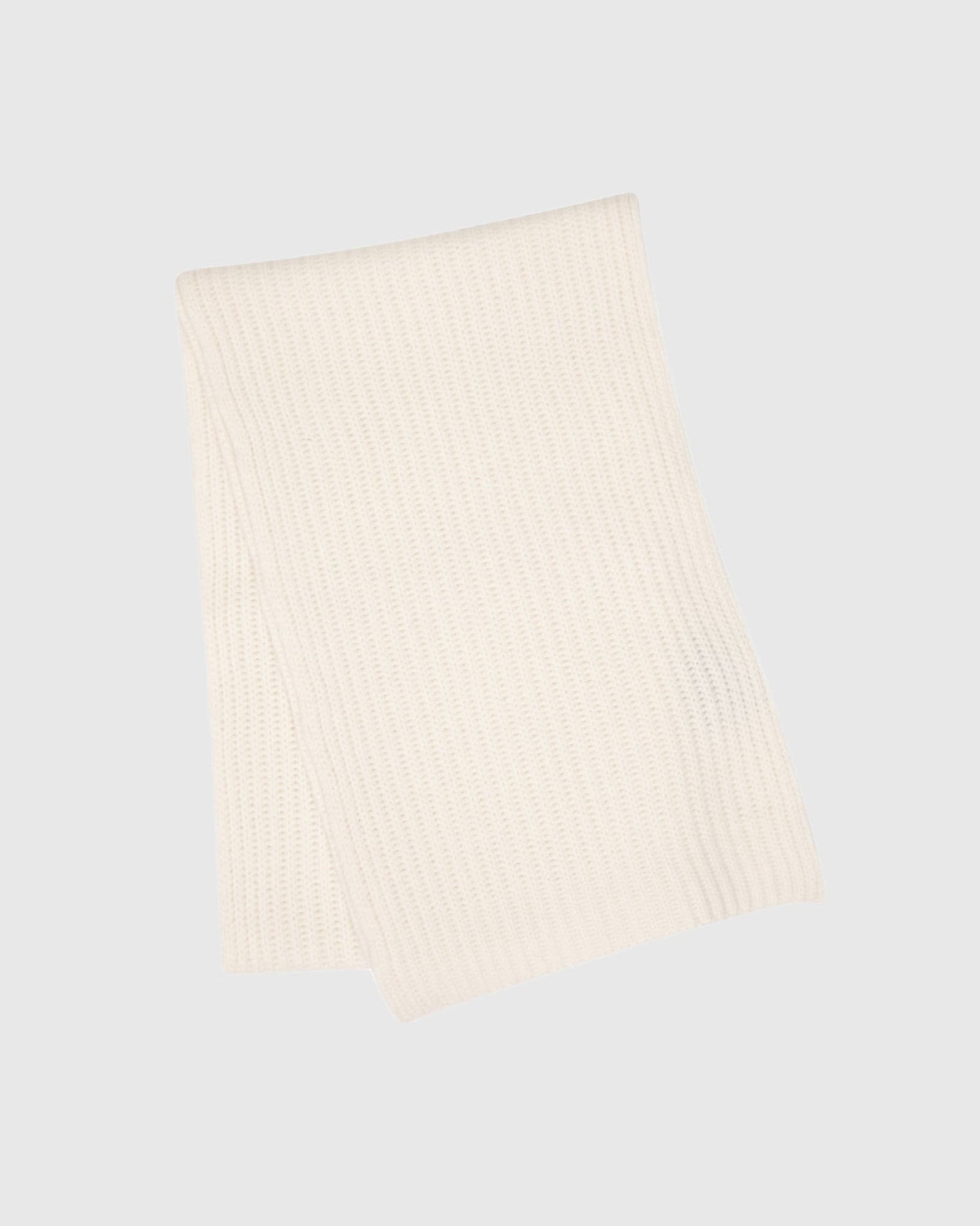 Select Cashmere Knit Scarf | Red