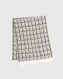 Select Cashmere Scarf | Ivory/Taupe