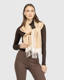 Select Cashmere Stole | Camel