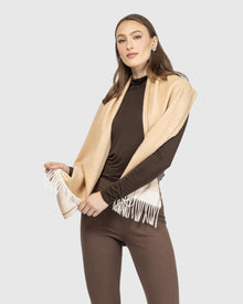 Select Cashmere Stole | Camel