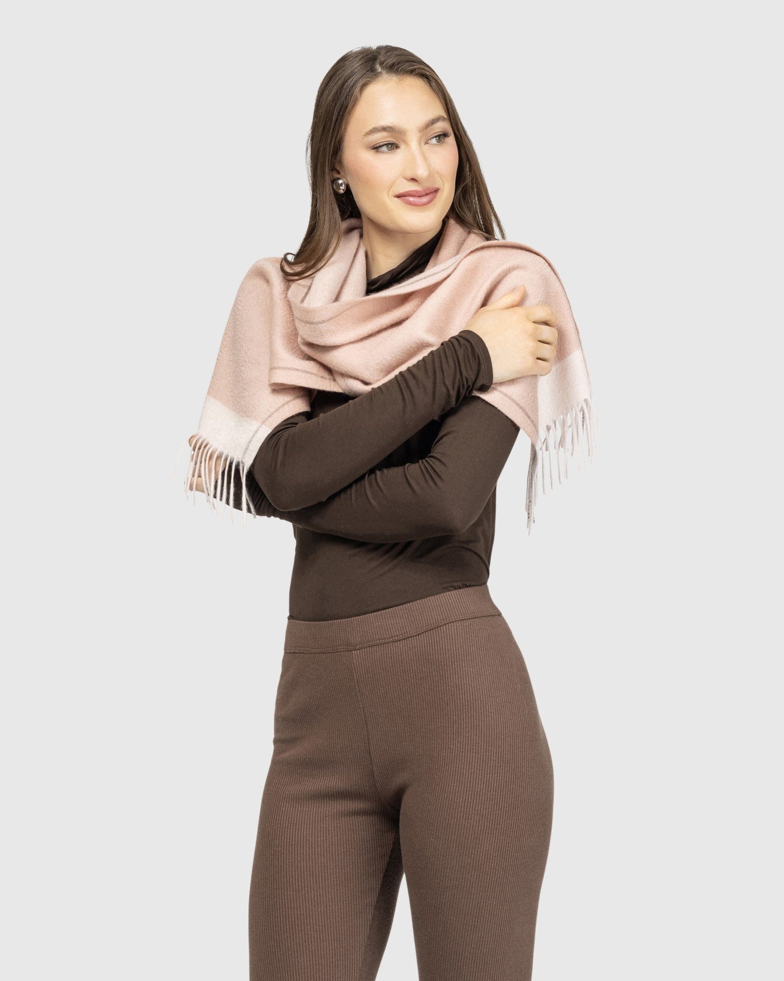 Select Cashmere Stole | Pink