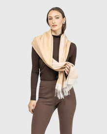 Select Cashmere Stole | Camel