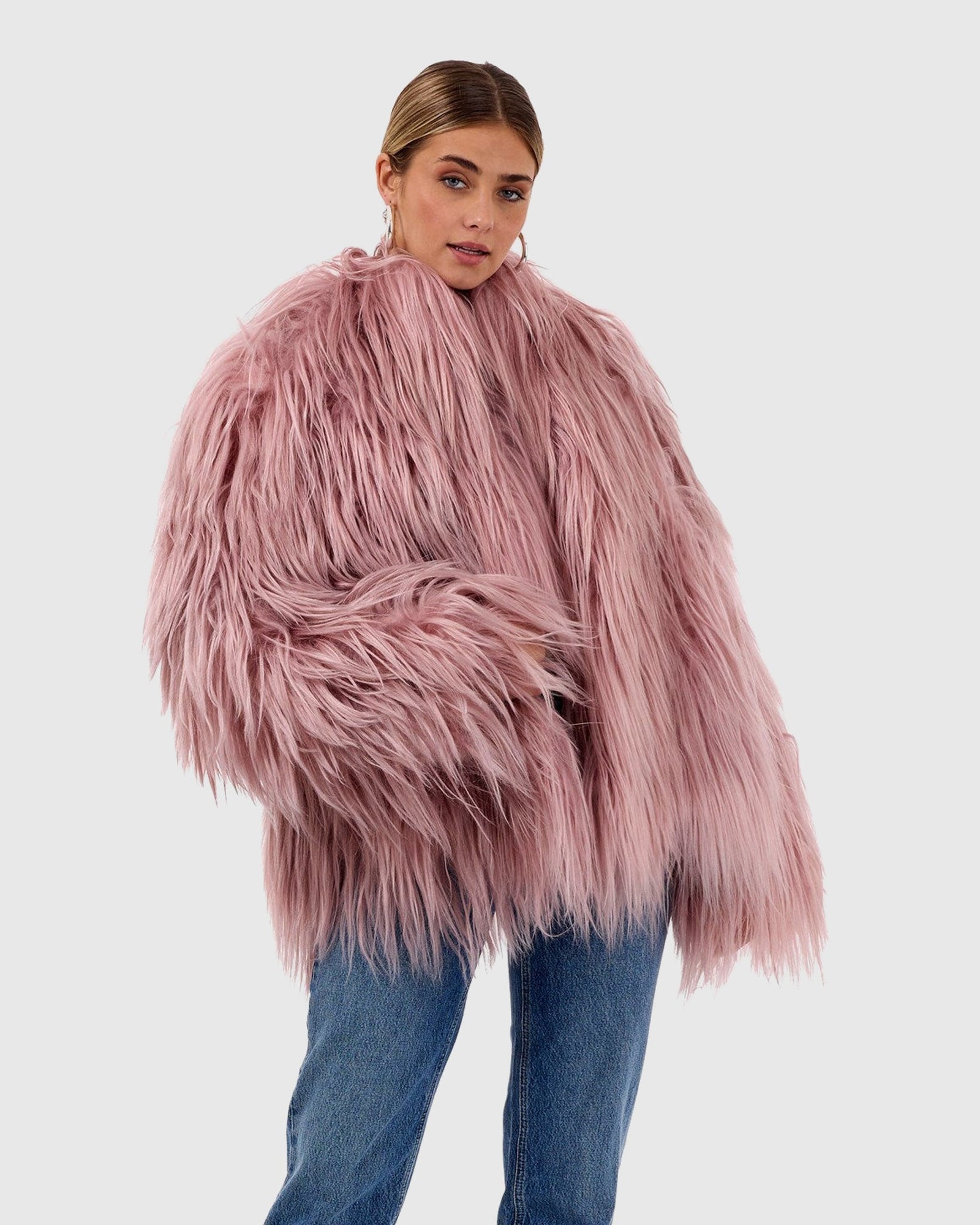 Select Goat Jacket | Pink