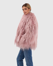 Select Goat Jacket | Pink