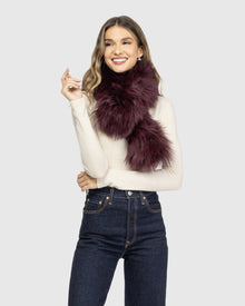 Select Lamb Collar | Burgundy