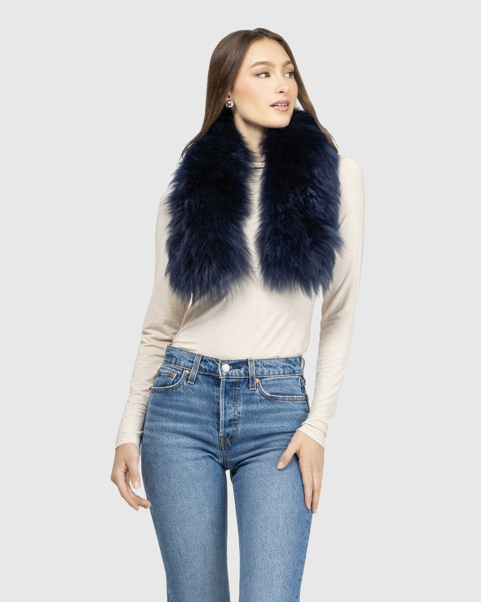 Select Lamb Collar | Navy