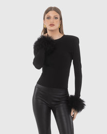 Select Lamb Cuffs | Black