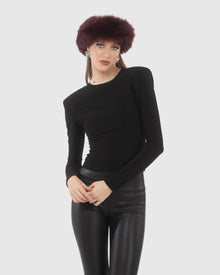 Select Lamb Headband | Burgundy