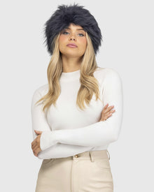 Select Lamb Headband | Anthracite