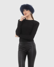 Select Lamb Headband | Navy