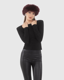 Select Lamb Headband | Burgundy