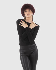 Select Lamb Headband | Burgundy