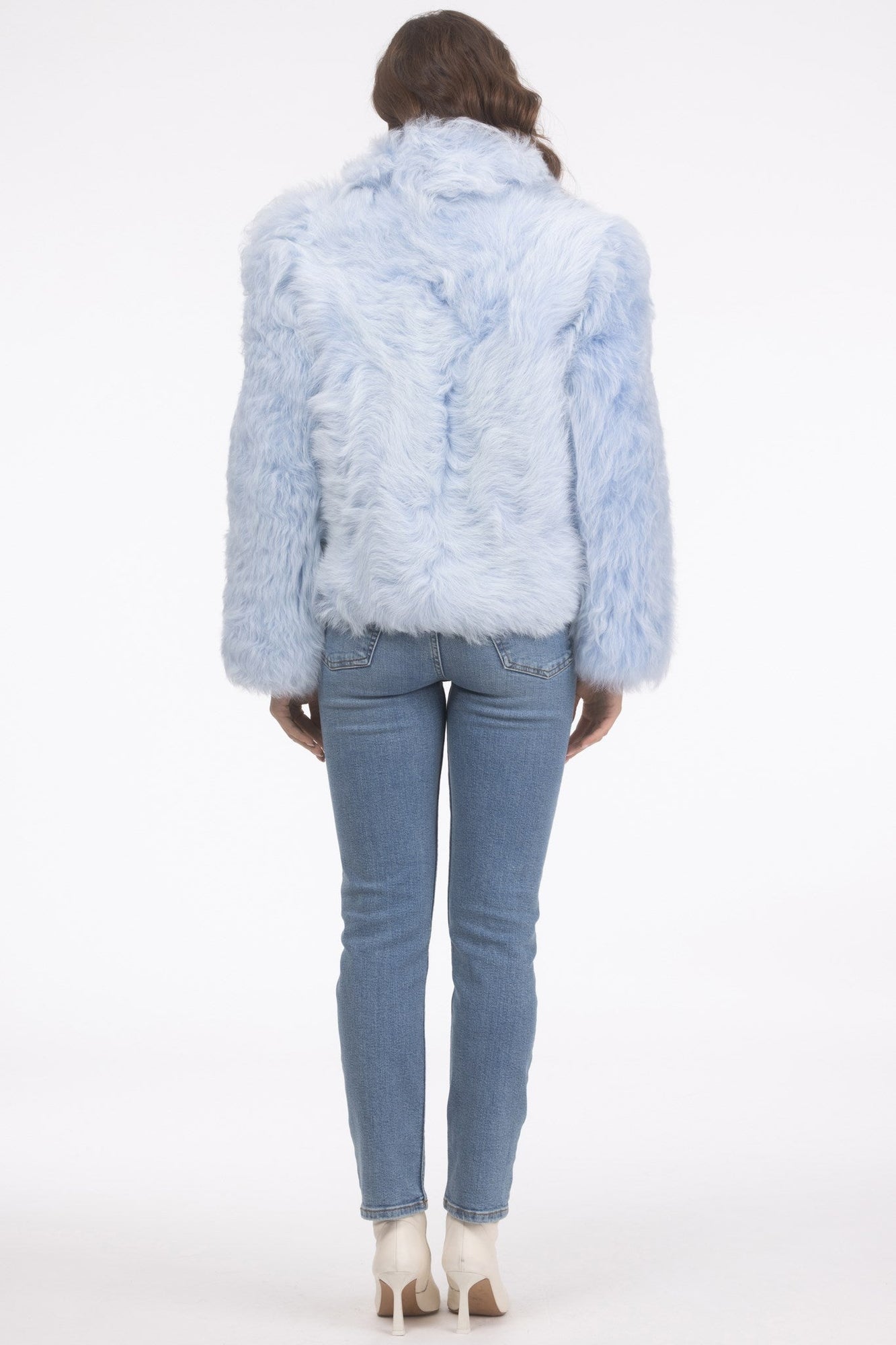 Select Lamb Jacket | Women | Sky Blue