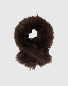 Select Lamb Pull-Through Scarf | Brown