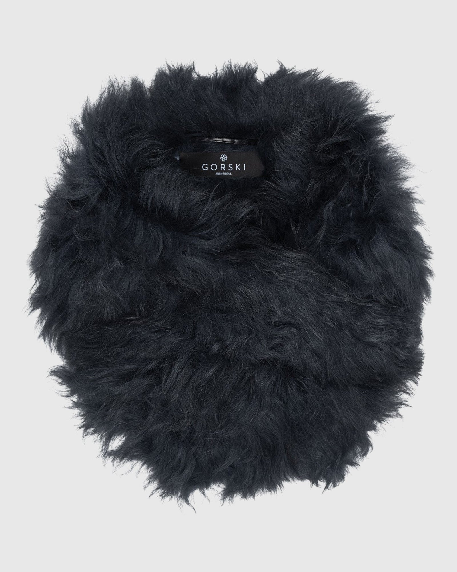 Select Lamb Pull-Through Scarf | Charcoal