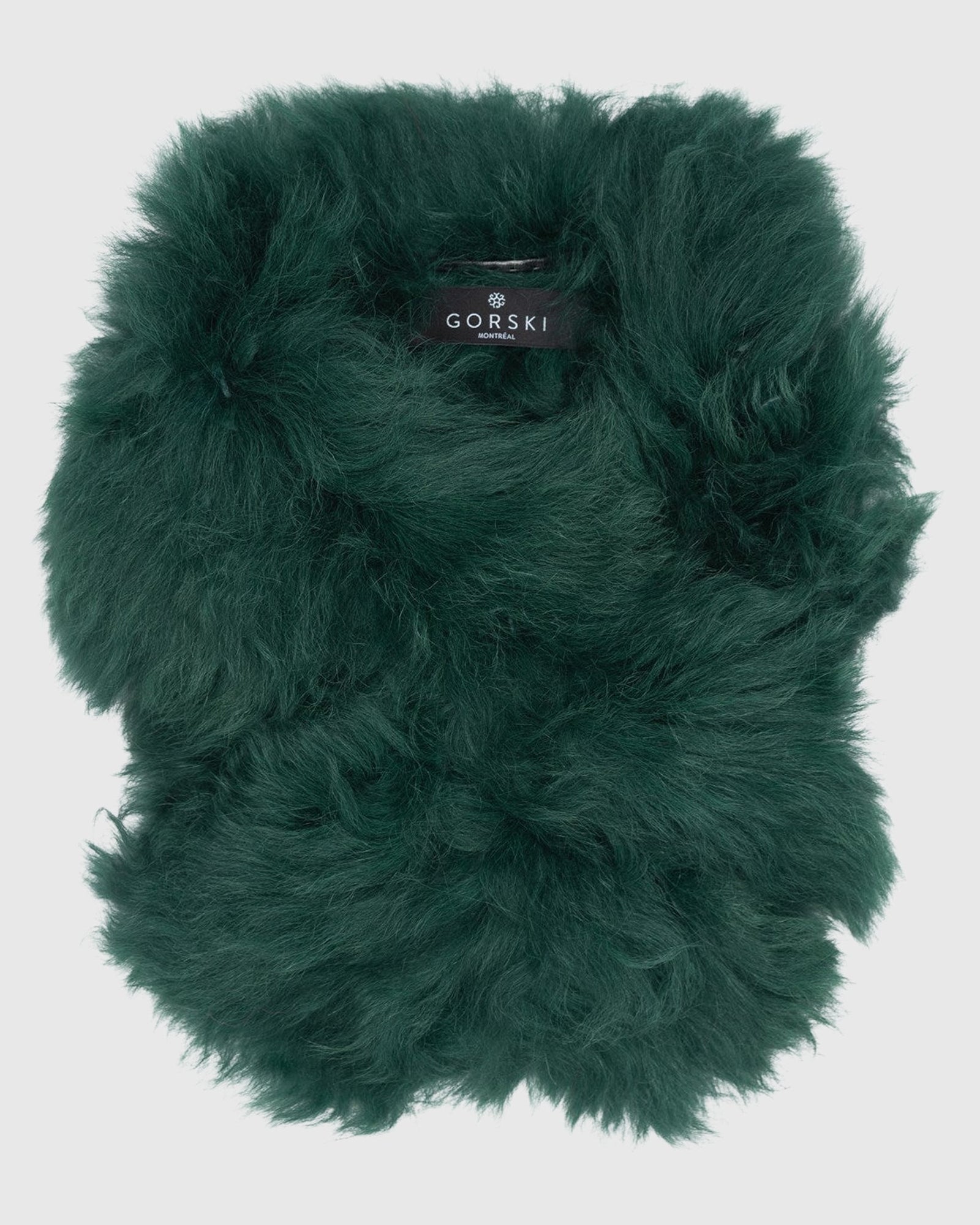 Select Lamb Pull-Through Scarf | Emerald (V2)