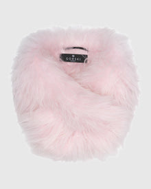 Select Lamb Pull-Through Scarf | Pink