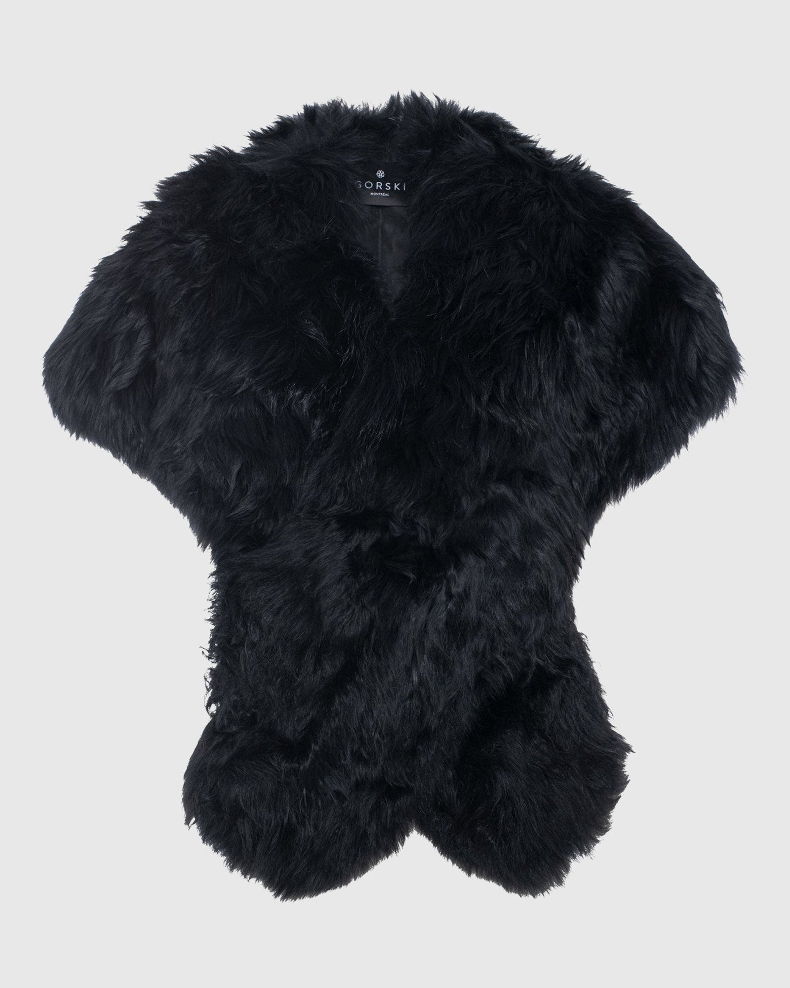 Select Lamb Shawl | Black