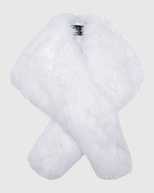 Select Lamb Shawl | Bleached White