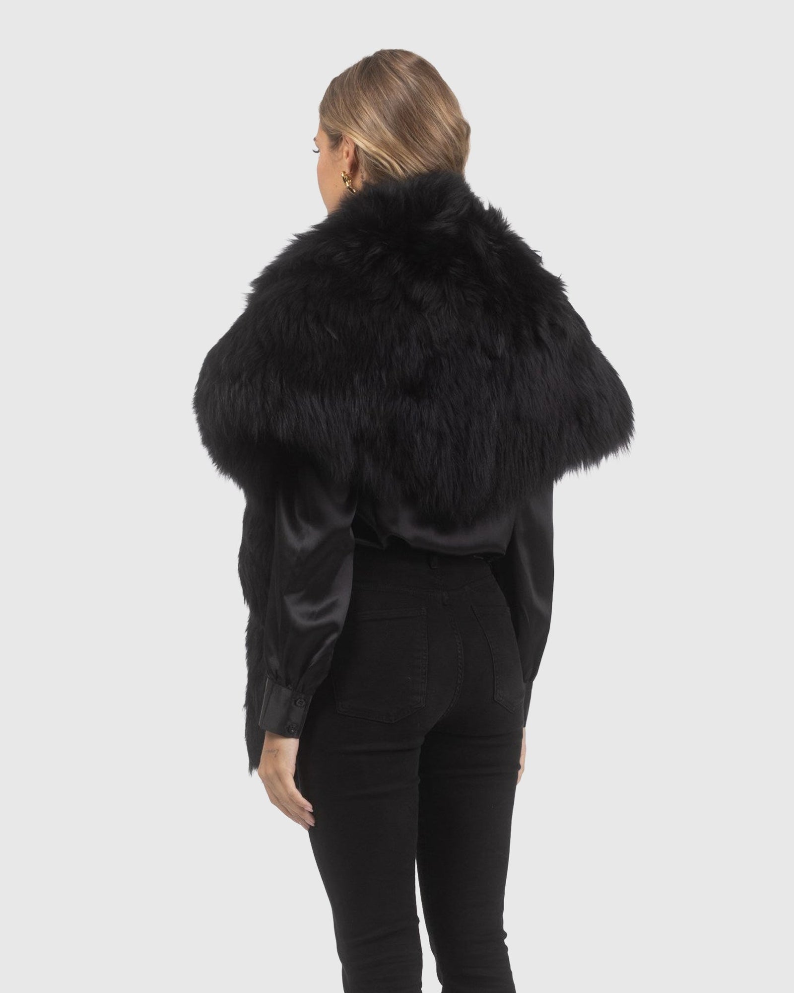 Select Lamb Shawl | Black