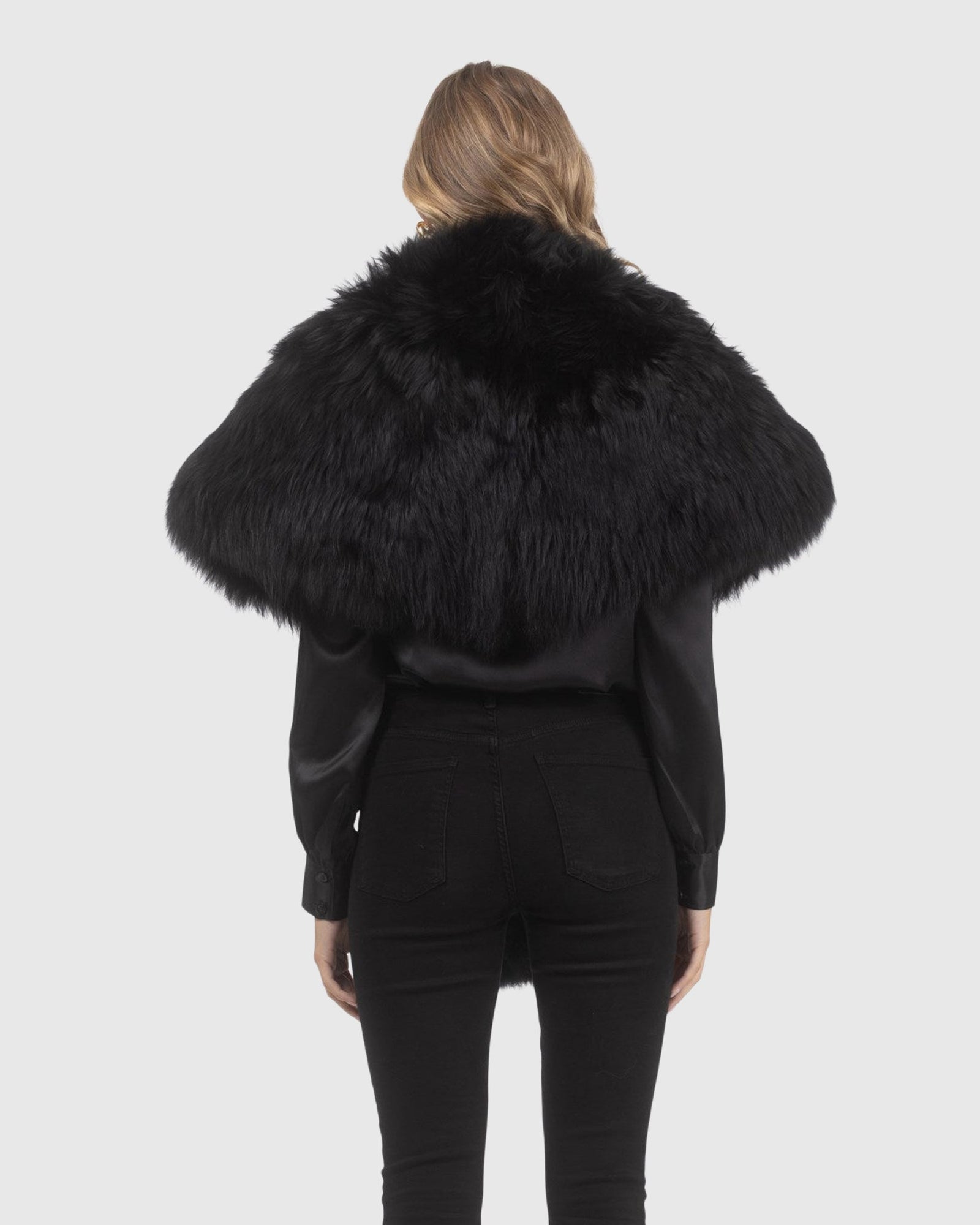 Select Lamb Shawl | Black