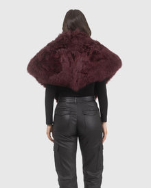 Select Lamb Shawl | Burgundy