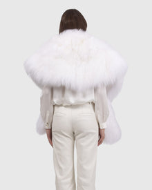 Select Lamb Shawl | Bleached White